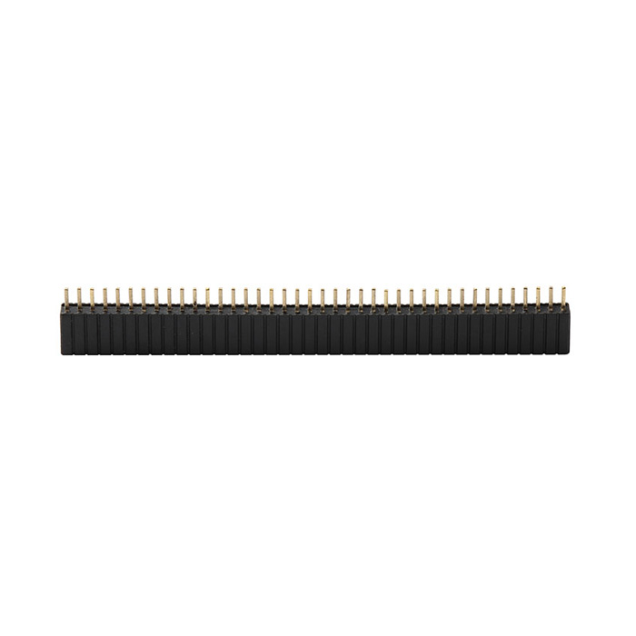 1.27mm Female Header H=4.6 ,Dual Row ,Straight Type