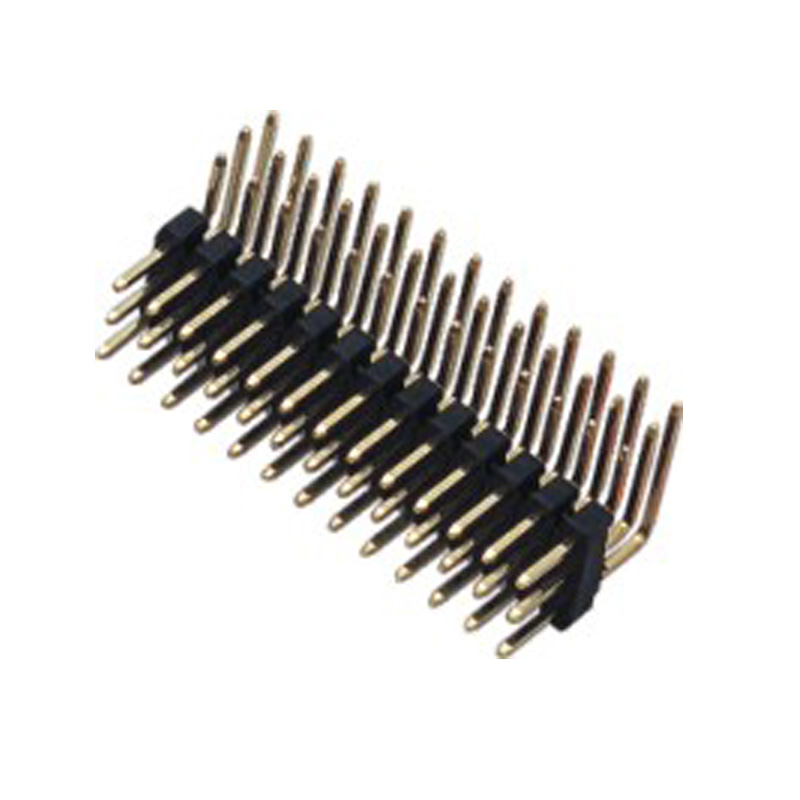 2.0mm Pin Header H=2.0 3 Row Right Angle Type